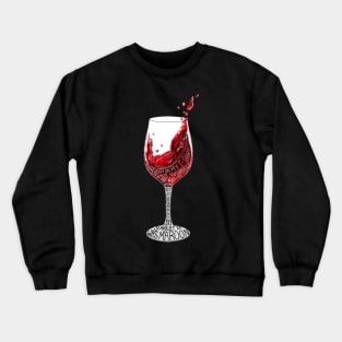 So Scarlet It Was Maroon Crewneck Sweatshirt